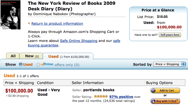 New York Review of Books 2009 Desk Diary