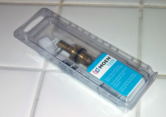 The Moen faucet cartridge replacement of doom