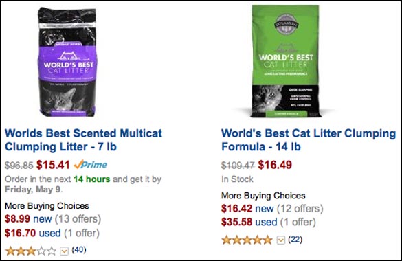 I prefer my cat litter new, thanks.